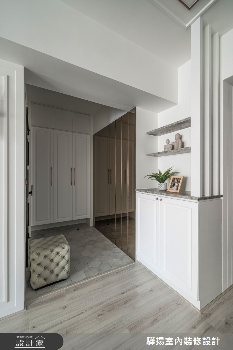 老屋(16~30年)＿現代風玄關案例圖片＿驊揚室內裝修設計有限公司＿驊揚_115之1