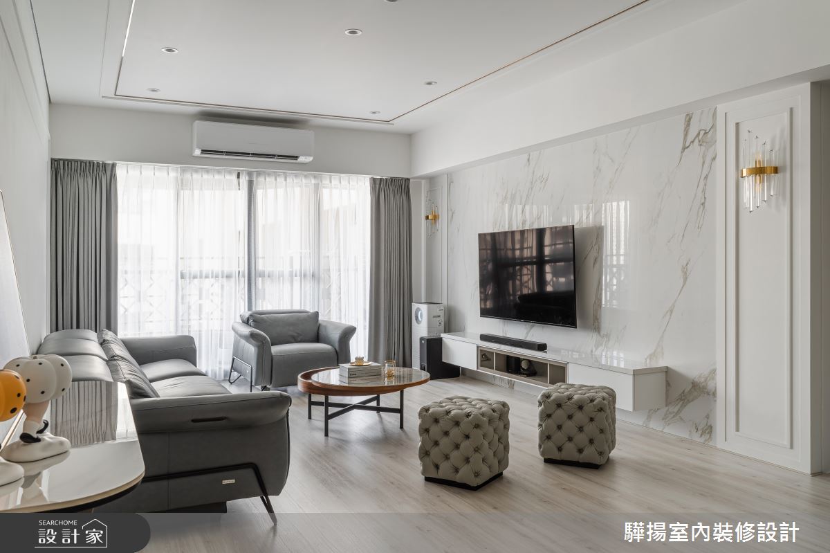 老屋(16~30年)＿現代風客廳案例圖片＿驊揚室內裝修設計有限公司＿驊揚_115之6