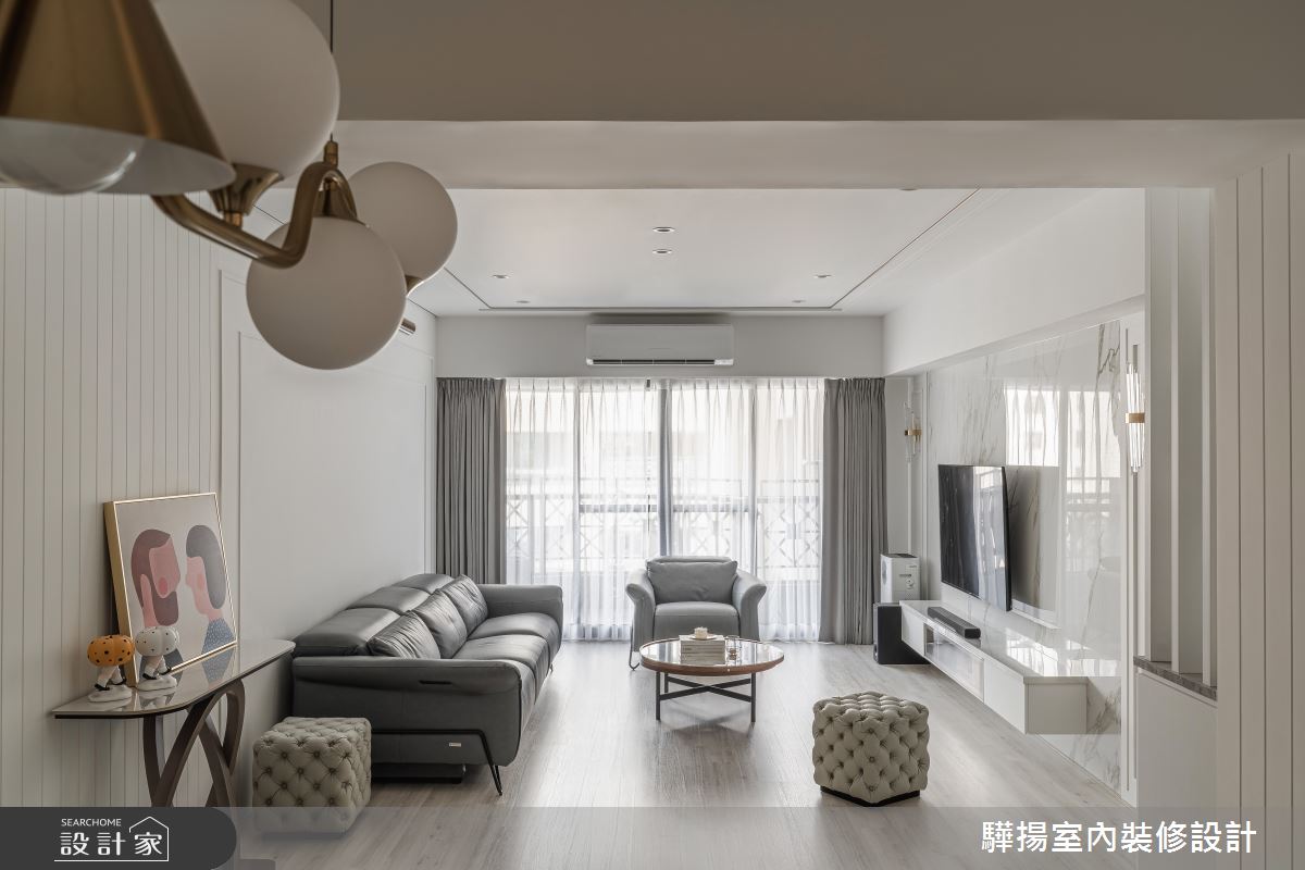 老屋(16~30年)＿現代風客廳案例圖片＿驊揚室內裝修設計有限公司＿驊揚_115之4