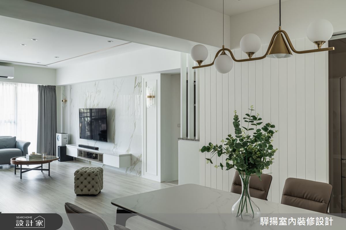 老屋(16~30年)＿現代風客廳餐廳案例圖片＿驊揚室內裝修設計有限公司＿驊揚_115之14