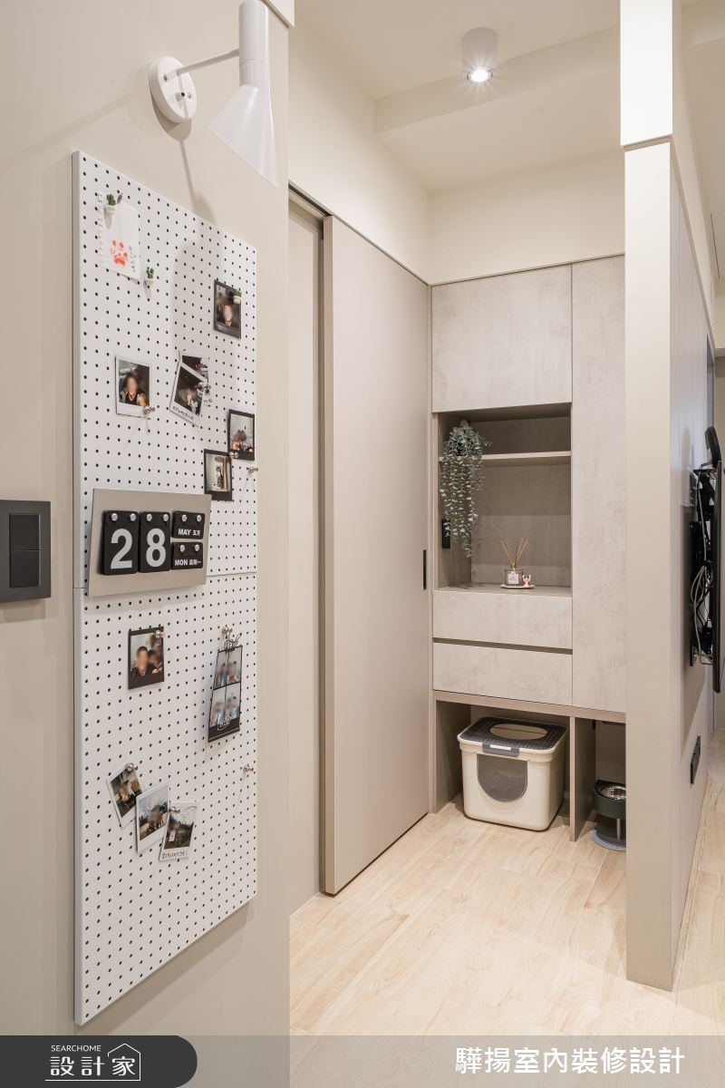 新成屋(5年以下)＿韓系奶茶風玄關客廳案例圖片＿驊揚室內裝修設計有限公司＿驊揚_118之7