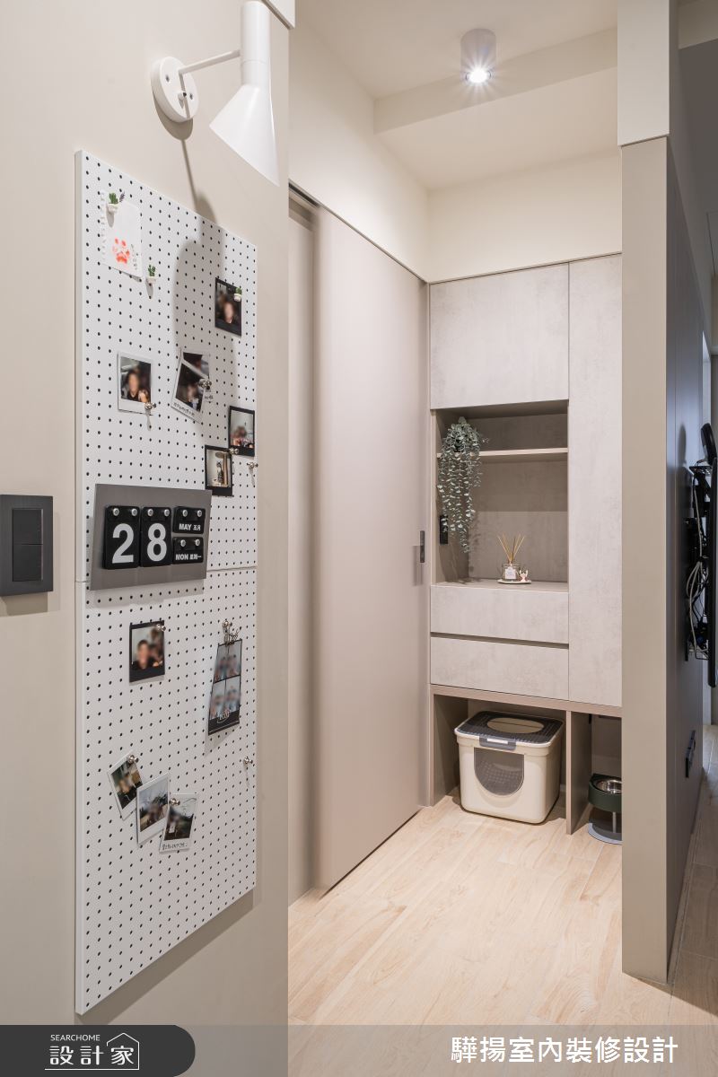 新成屋(5年以下)＿韓系奶茶風玄關客廳案例圖片＿驊揚室內裝修設計有限公司＿驊揚_118之8