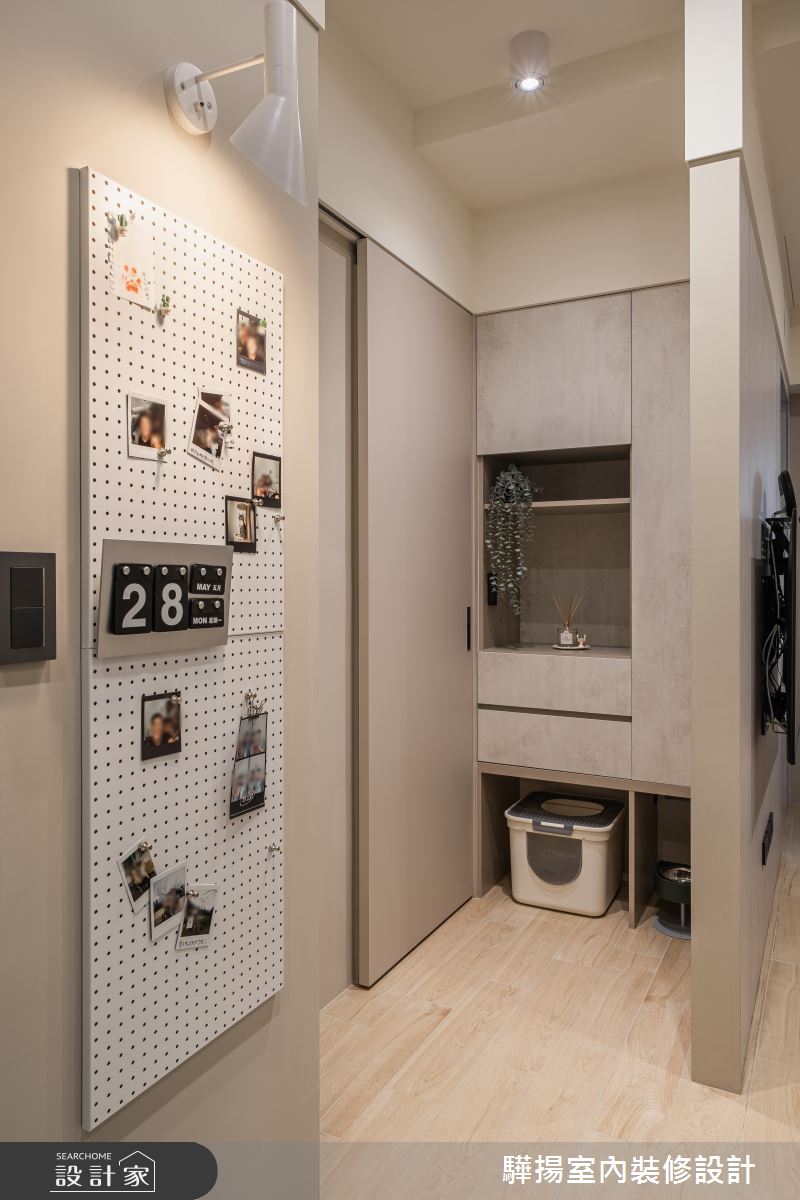 新成屋(5年以下)＿韓系奶茶風玄關客廳案例圖片＿驊揚室內裝修設計有限公司＿驊揚_118之9