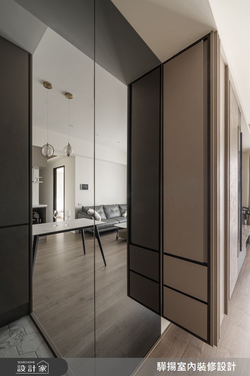 新成屋(5年以下)＿現代風玄關案例圖片＿驊揚室內裝修設計有限公司＿驊揚_119之2
