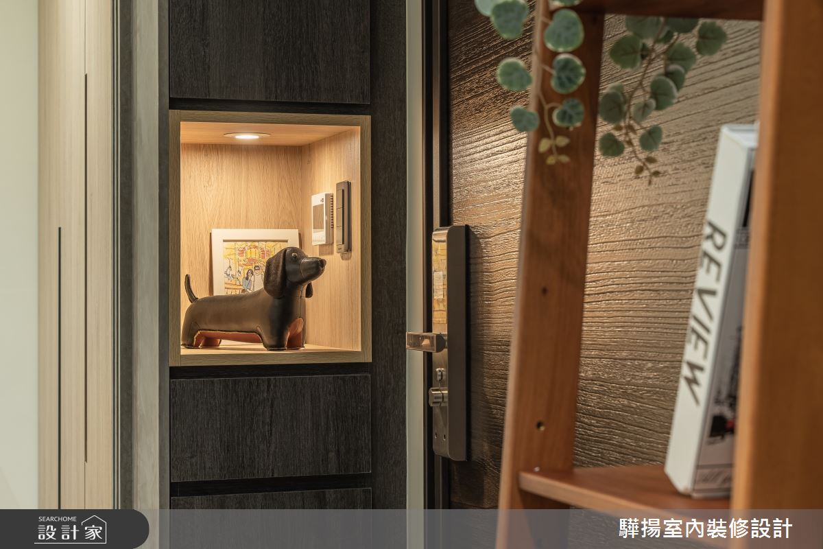10坪新成屋(5年以下)＿輕工業風玄關案例圖片＿驊揚室內裝修設計有限公司＿驊揚_120之3
