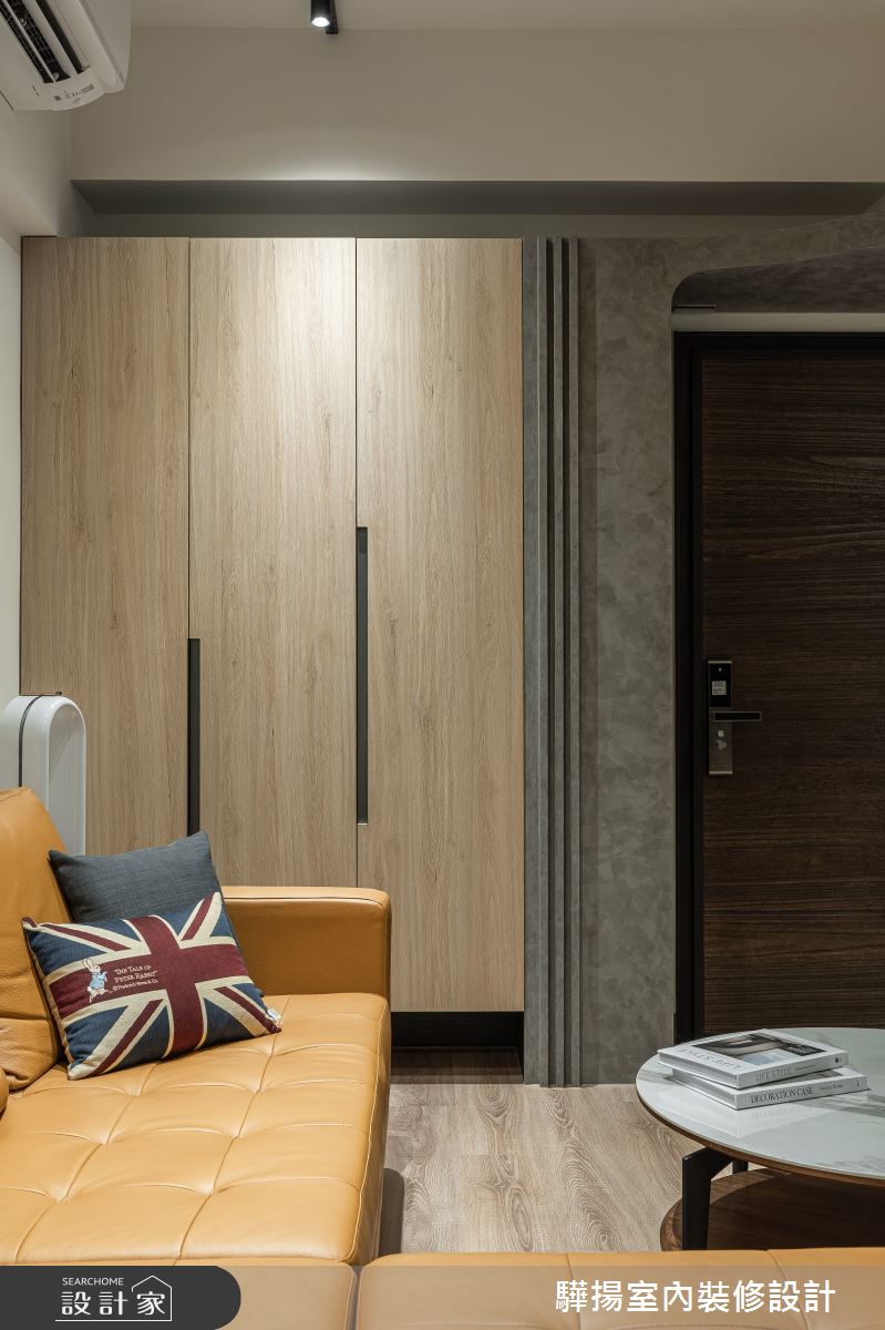 10坪新成屋(5年以下)＿輕工業風玄關客廳案例圖片＿驊揚室內裝修設計有限公司＿驊揚_120之10