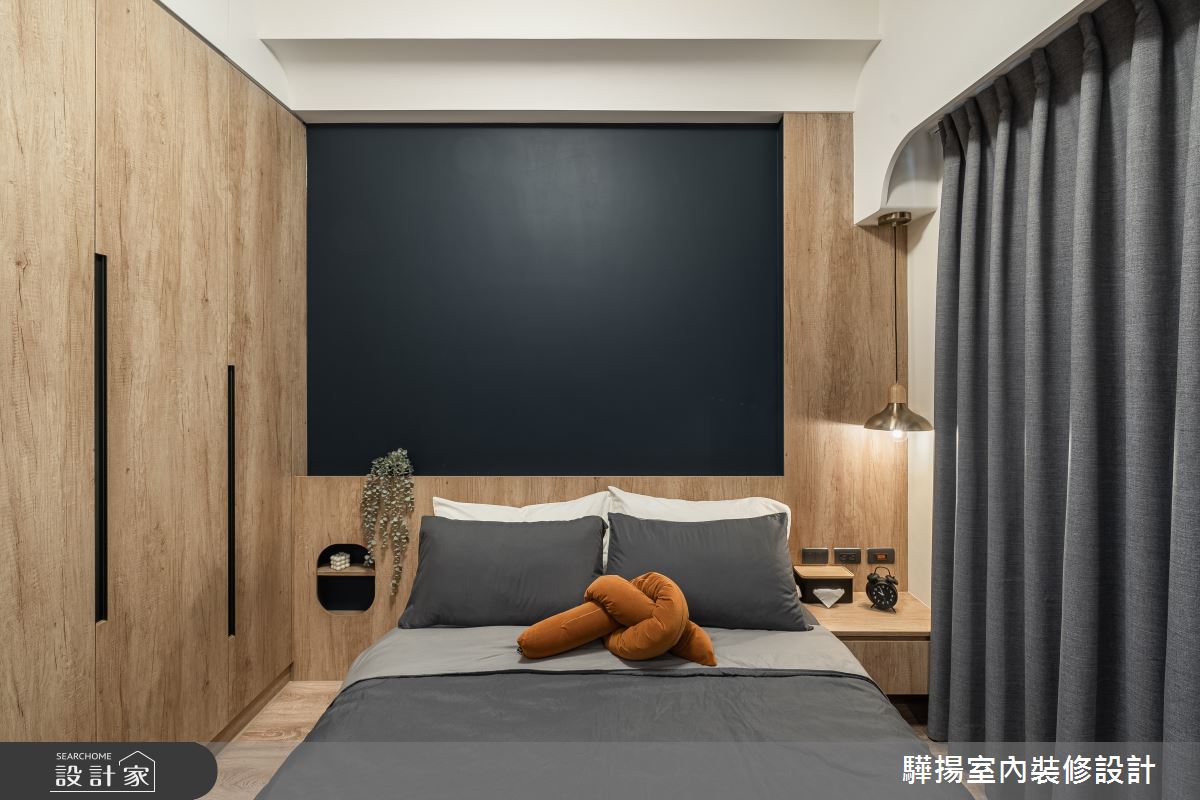 10坪新成屋(5年以下)＿輕工業風臥室案例圖片＿驊揚室內裝修設計有限公司＿驊揚_120之19