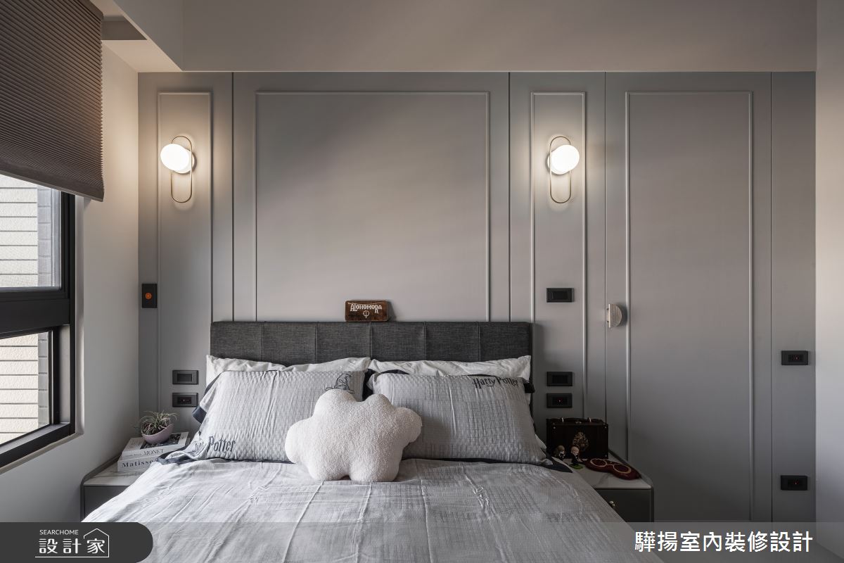 新成屋(5年以下)＿美式風臥室案例圖片＿驊揚室內裝修設計有限公司＿驊揚_123之20
