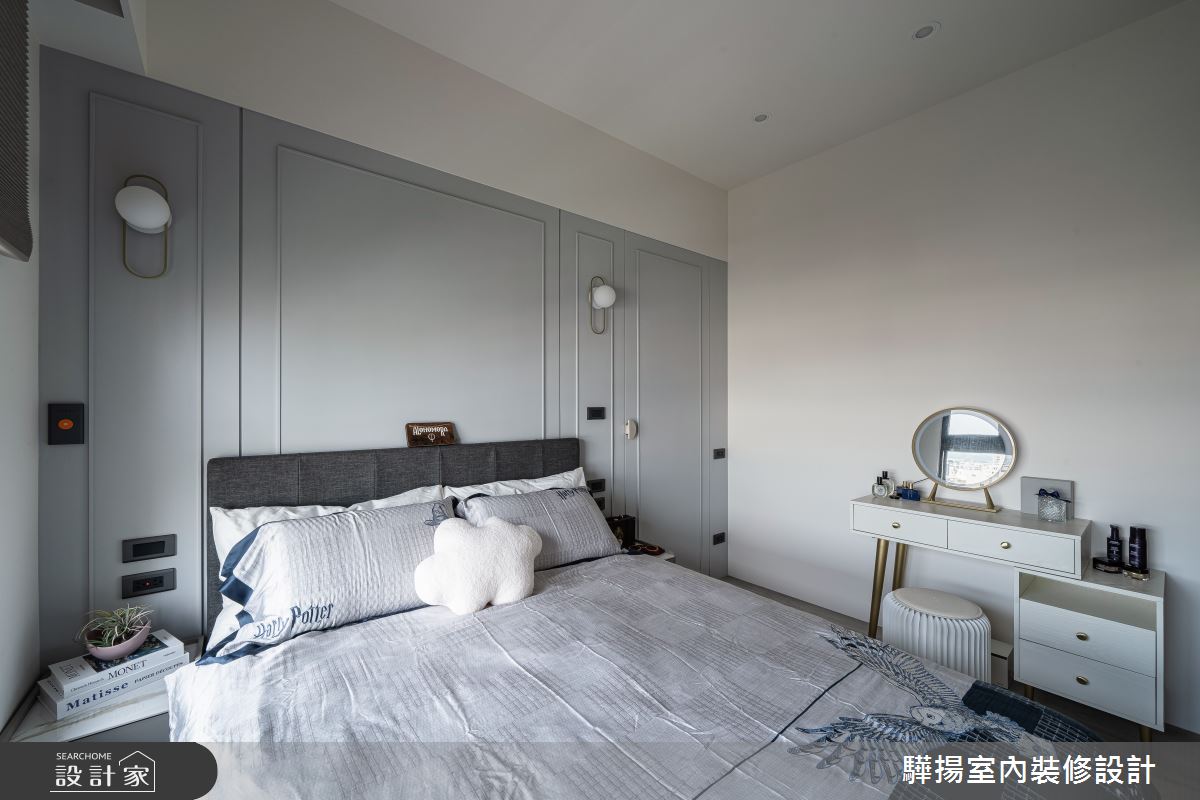 新成屋(5年以下)＿美式風臥室案例圖片＿驊揚室內裝修設計有限公司＿驊揚_123之23