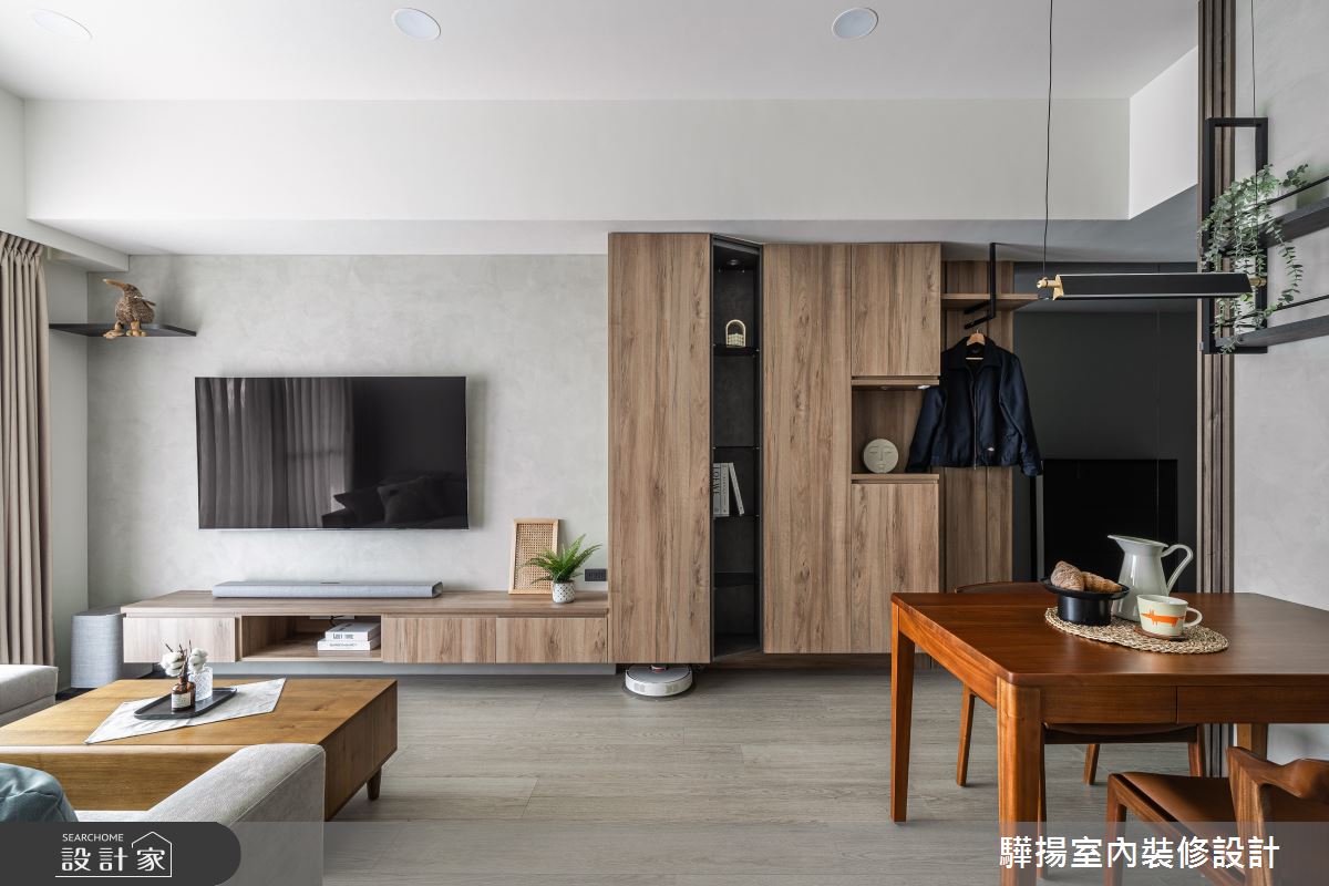 16坪新成屋(5年以下)＿日系風客廳餐廳案例圖片＿驊揚室內裝修設計有限公司＿驊揚_125之3