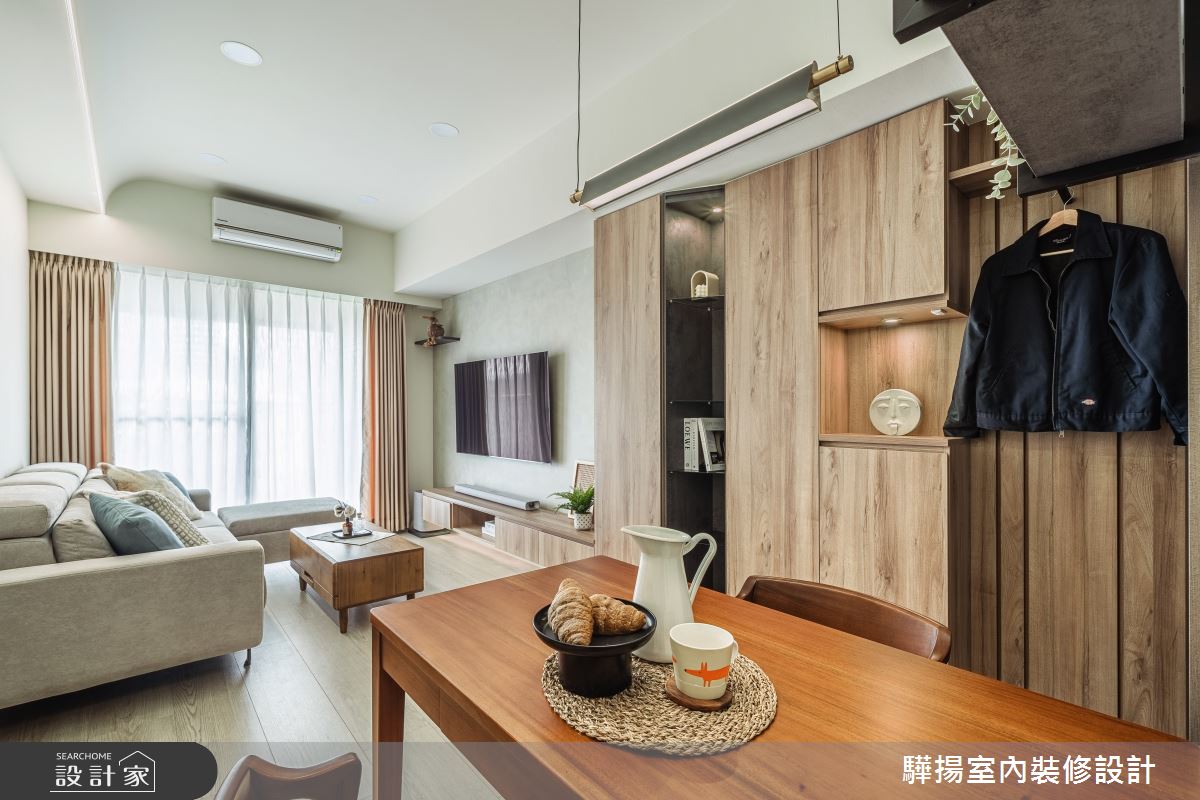 16坪新成屋(5年以下)＿日系風客廳餐廳案例圖片＿驊揚室內裝修設計有限公司＿驊揚_125之9