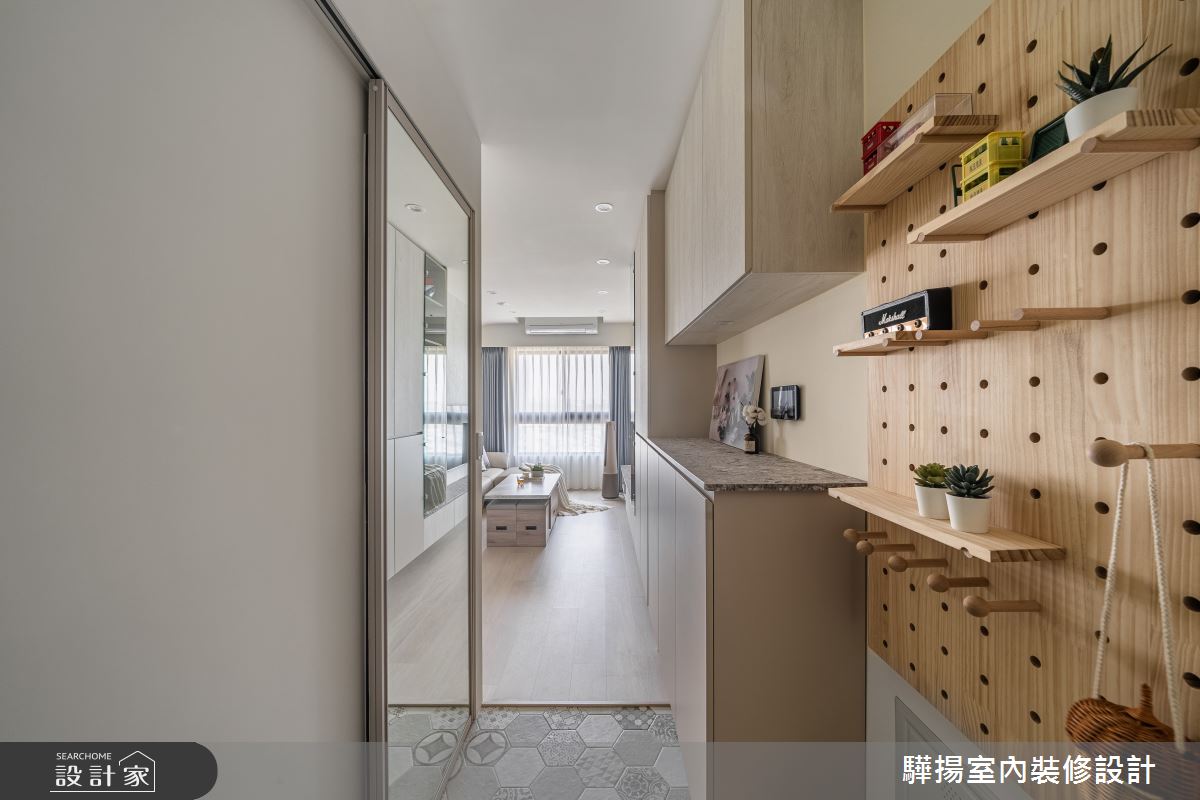 新成屋(5年以下)＿簡約風玄關案例圖片＿驊揚室內裝修設計有限公司＿驊揚_126之2