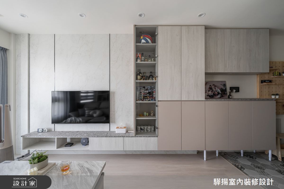 新成屋(5年以下)＿簡約風玄關客廳案例圖片＿驊揚室內裝修設計有限公司＿驊揚_126之6