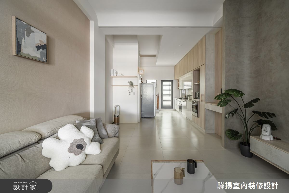 新成屋(5年以下)＿現代風客廳廚房案例圖片＿驊揚室內裝修設計有限公司＿驊揚_127之4