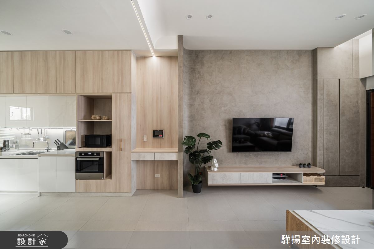 新成屋(5年以下)＿現代風客廳廚房案例圖片＿驊揚室內裝修設計有限公司＿驊揚_127之7