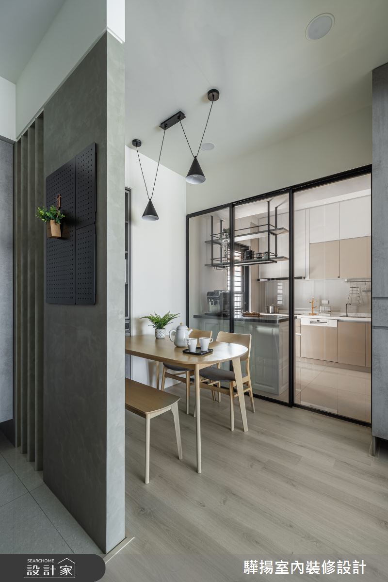 22坪新成屋(5年以下)＿現代風餐廳廚房案例圖片＿驊揚室內裝修設計有限公司＿驊揚_128之3