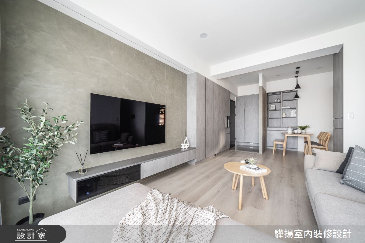 22坪新成屋(5年以下)＿現代風玄關客廳餐廳案例圖片＿驊揚室內裝修設計有限公司＿驊揚_128之15