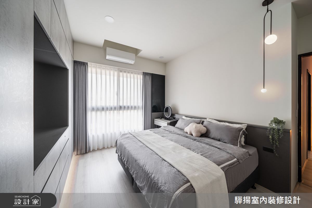 22坪新成屋(5年以下)＿現代風臥室案例圖片＿驊揚室內裝修設計有限公司＿驊揚_128之17