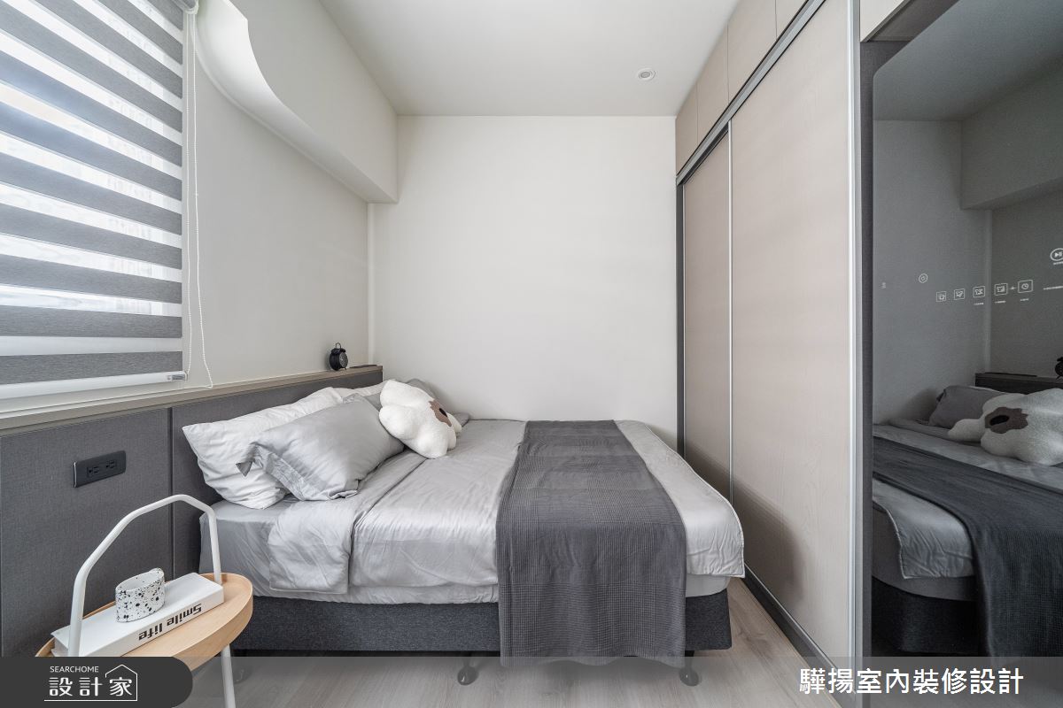 22坪新成屋(5年以下)＿現代風臥室案例圖片＿驊揚室內裝修設計有限公司＿驊揚_128之24