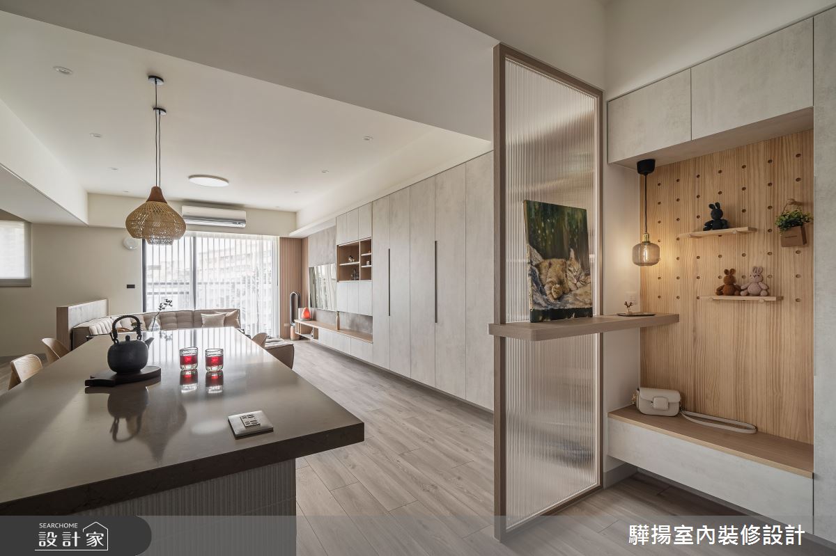 新成屋(5年以下)＿日系風玄關中島案例圖片＿驊揚室內裝修設計有限公司＿驊揚_130之2