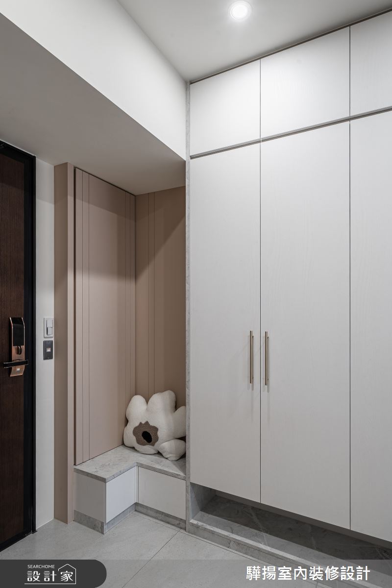 新成屋(5年以下)＿現代粉色風玄關案例圖片＿驊揚室內裝修設計有限公司＿驊揚_131之2