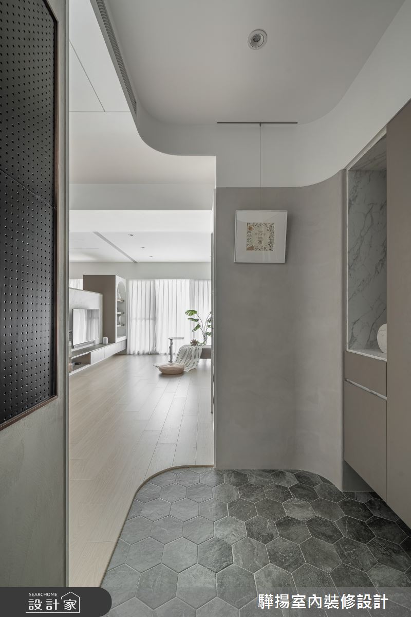 新成屋(5年以下)＿現代簡約風玄關案例圖片＿驊揚室內裝修設計有限公司＿驊揚_136之1