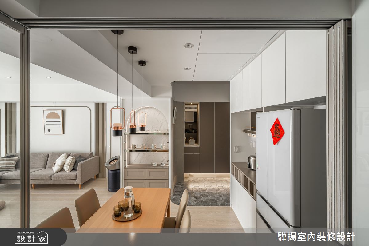新成屋(5年以下)＿現代簡約風玄關客廳餐廳案例圖片＿驊揚室內裝修設計有限公司＿驊揚_136之4