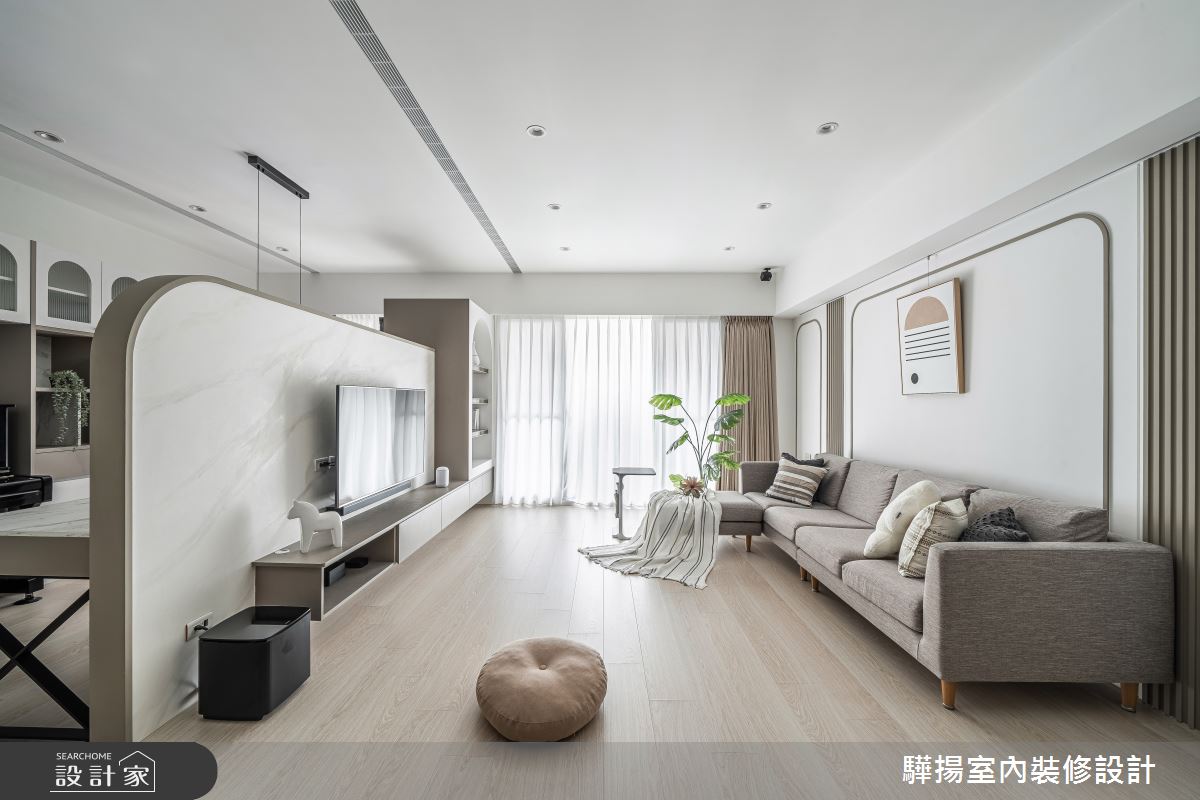 新成屋(5年以下)＿現代簡約風客廳案例圖片＿驊揚室內裝修設計有限公司＿驊揚_136之7