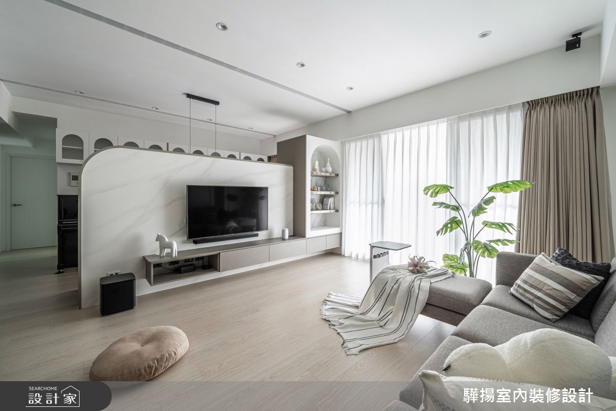 新成屋(5年以下)＿現代簡約風客廳案例圖片＿驊揚室內裝修設計有限公司＿驊揚_136之8