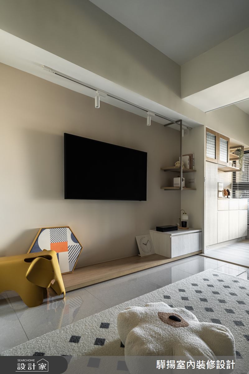 新成屋(5年以下)＿奶油風客廳案例圖片＿驊揚室內裝修設計有限公司＿驊揚_138之6