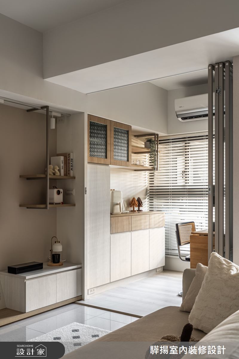新成屋(5年以下)＿奶油風書房案例圖片＿驊揚室內裝修設計有限公司＿驊揚_138之15