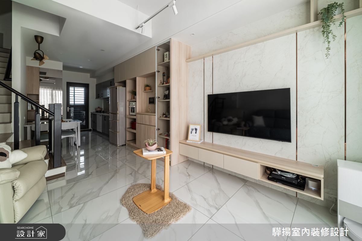 新成屋(5年以下)＿現代北歐風客廳餐廳廚房樓梯案例圖片＿驊揚室內裝修設計有限公司＿驊揚_140之11