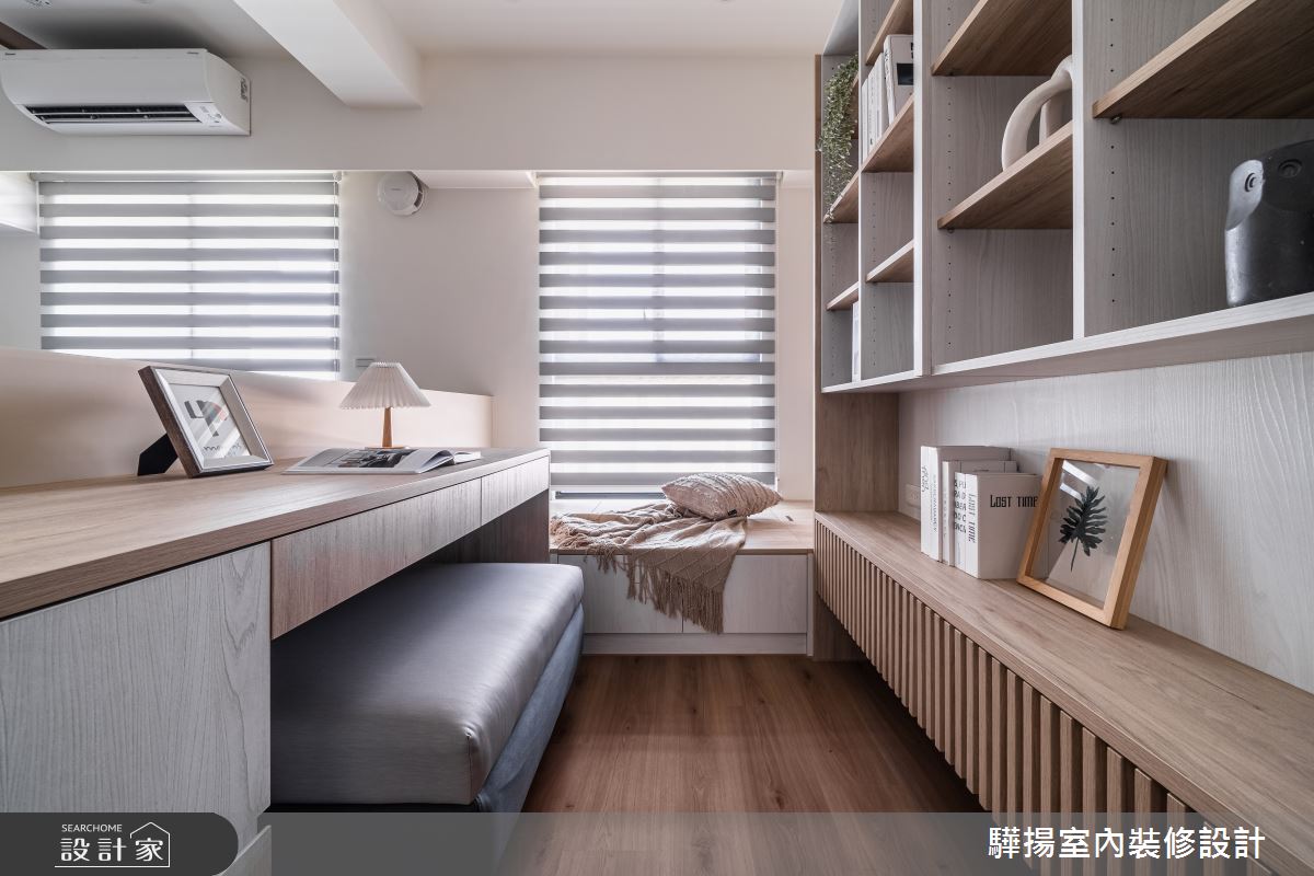 新成屋(5年以下)＿現代北歐風書房臥榻案例圖片＿驊揚室內裝修設計有限公司＿驊揚_142之11