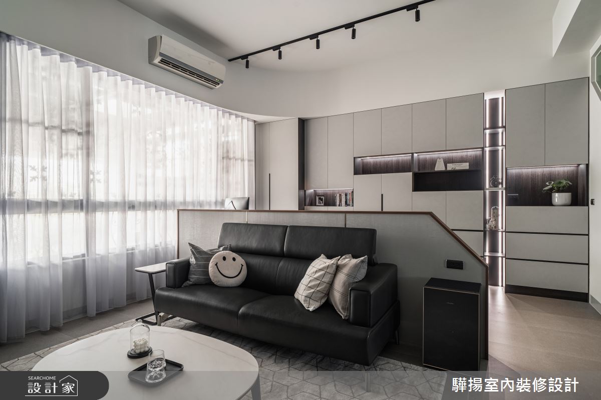 20坪中古屋(5~15年)＿現代風客廳書房案例圖片＿驊揚室內裝修設計有限公司＿驊揚_143之5