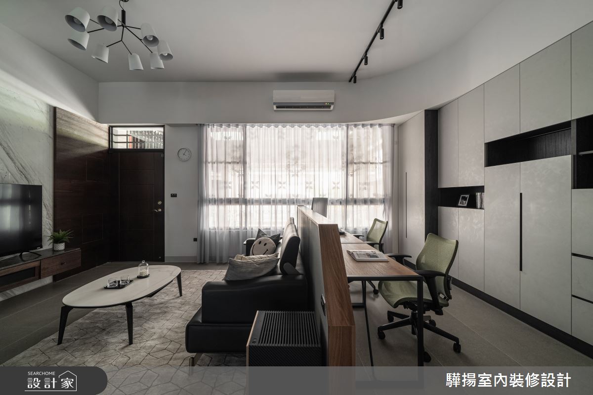 20坪中古屋(5~15年)＿現代風客廳書房案例圖片＿驊揚室內裝修設計有限公司＿驊揚_143之8
