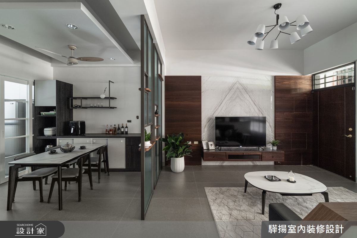 20坪中古屋(5~15年)＿現代風客廳餐廳案例圖片＿驊揚室內裝修設計有限公司＿驊揚_143之10