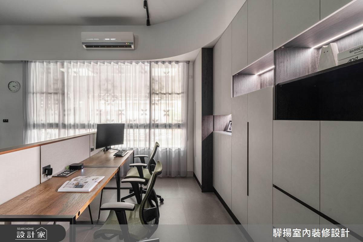 20坪中古屋(5~15年)＿現代風書房工作區案例圖片＿驊揚室內裝修設計有限公司＿驊揚_143之11