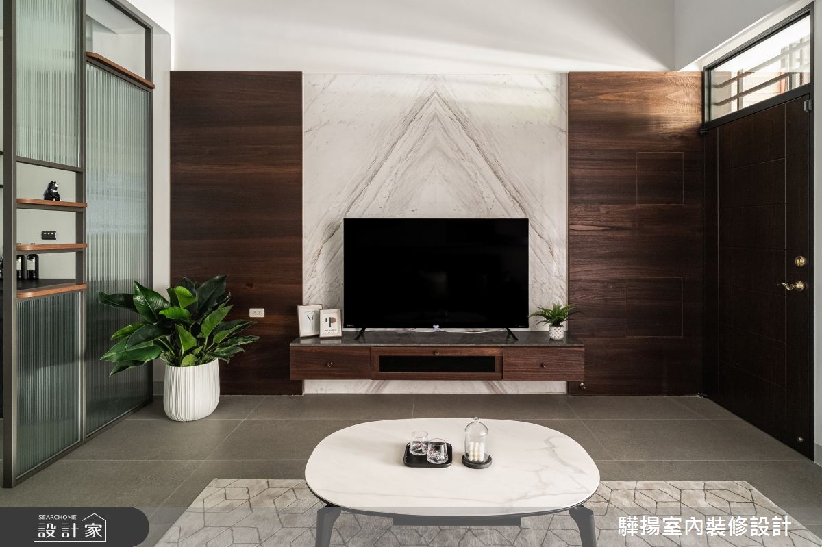20坪中古屋(5~15年)＿現代風客廳臥榻案例圖片＿驊揚室內裝修設計有限公司＿驊揚_143之12