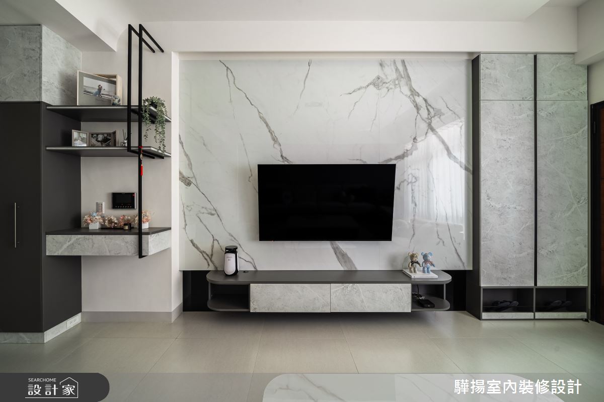 19坪新成屋(5年以下)＿現代風客廳案例圖片＿驊揚室內裝修設計有限公司＿驊揚_144之5