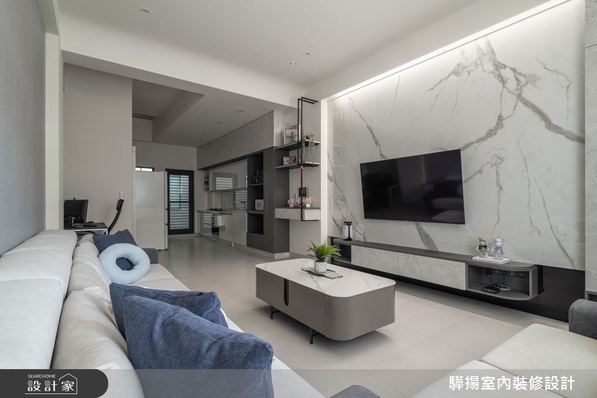 19坪新成屋(5年以下)＿現代風客廳案例圖片＿驊揚室內裝修設計有限公司＿驊揚_144之7