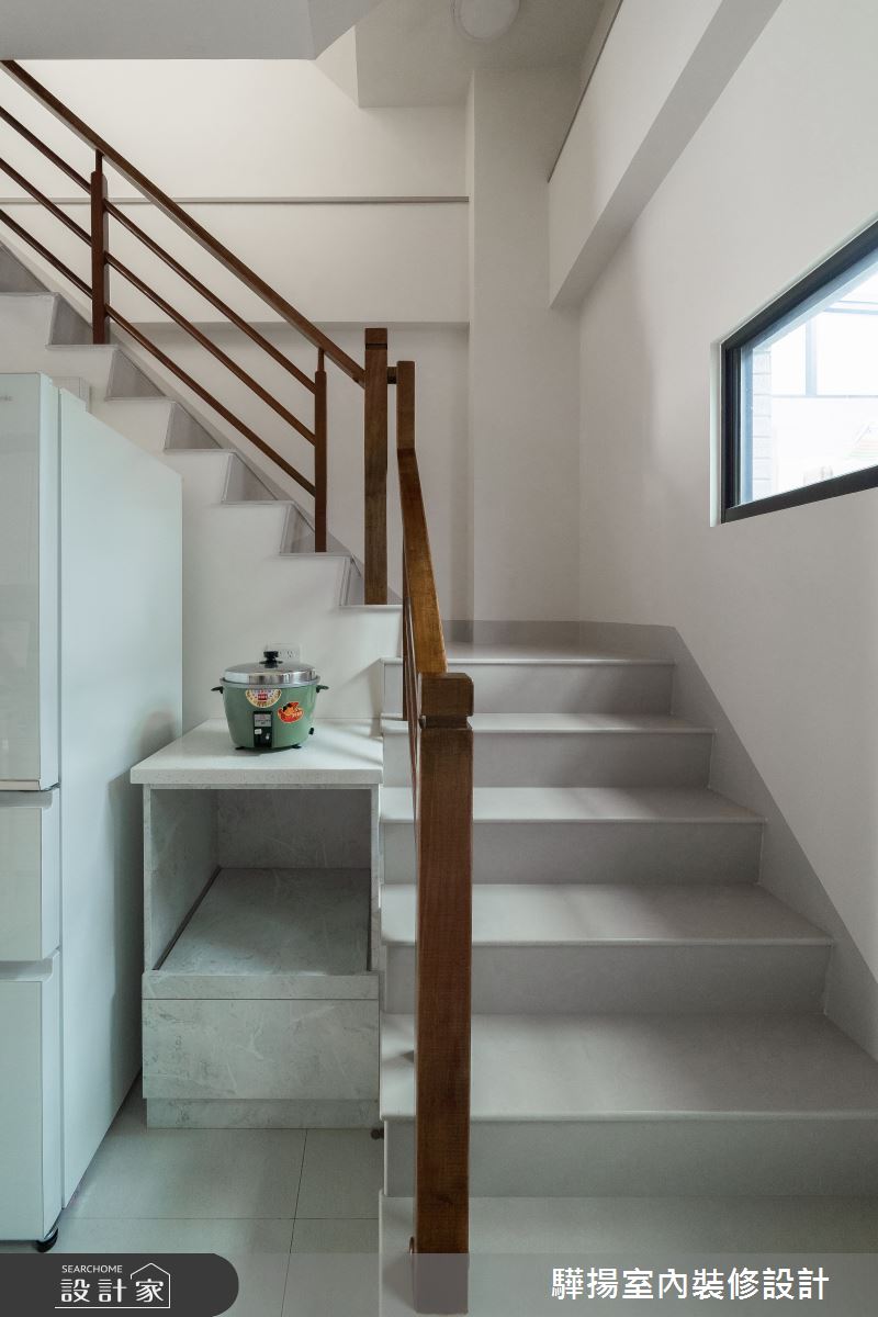 19坪新成屋(5年以下)＿現代風樓梯案例圖片＿驊揚室內裝修設計有限公司＿驊揚_144之15