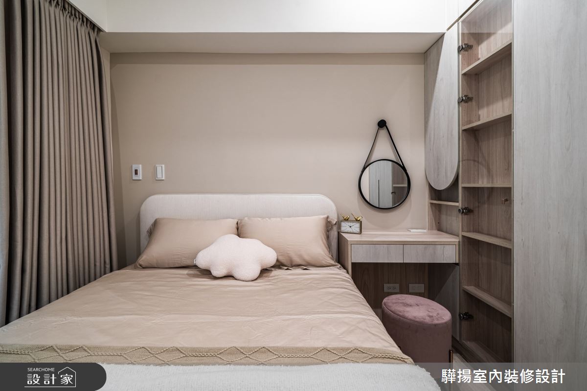 新成屋(5年以下)＿北歐風臥室案例圖片＿驊揚室內裝修設計有限公司＿驊揚_146之18