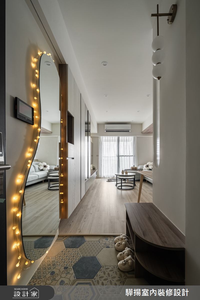 新成屋(5年以下)＿北歐風玄關案例圖片＿驊揚室內裝修設計有限公司＿驊揚_148之1