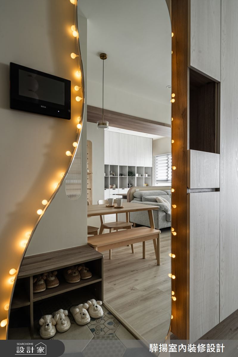 新成屋(5年以下)＿北歐風玄關案例圖片＿驊揚室內裝修設計有限公司＿驊揚_148之2