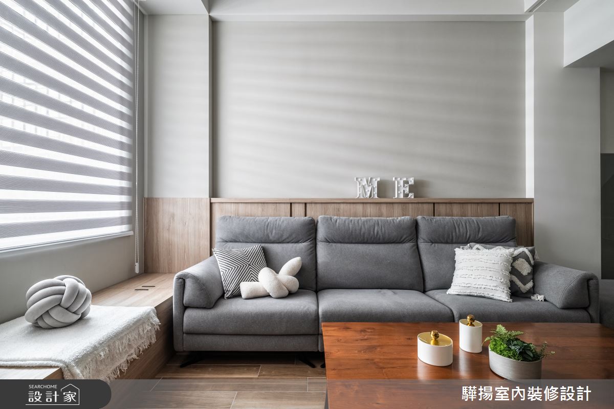 老屋(16~30年)＿北歐風客廳臥榻案例圖片＿驊揚室內裝修設計有限公司＿驊揚_149之2