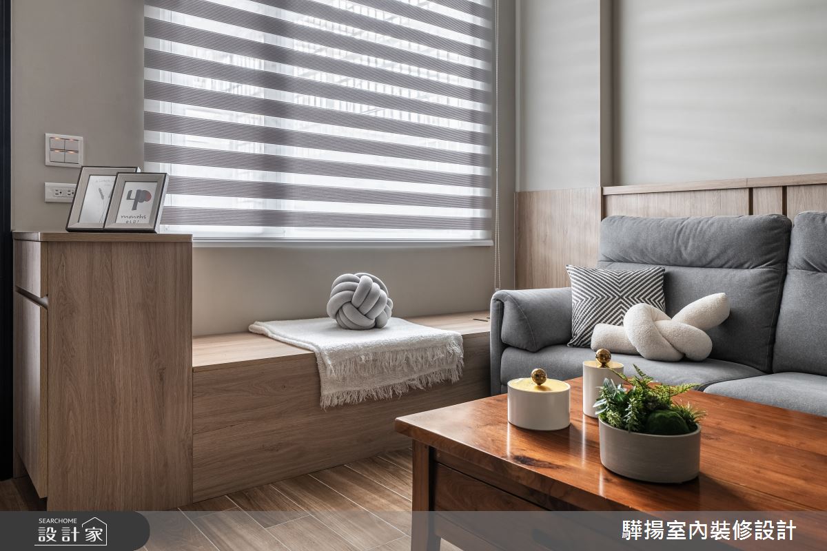 老屋(16~30年)＿北歐風客廳臥榻案例圖片＿驊揚室內裝修設計有限公司＿驊揚_149之3