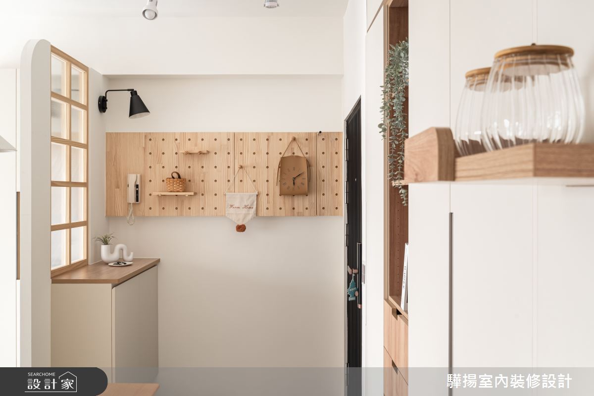 老屋(16~30年)＿混搭風玄關案例圖片＿驊揚室內裝修設計有限公司＿驊揚_153之5