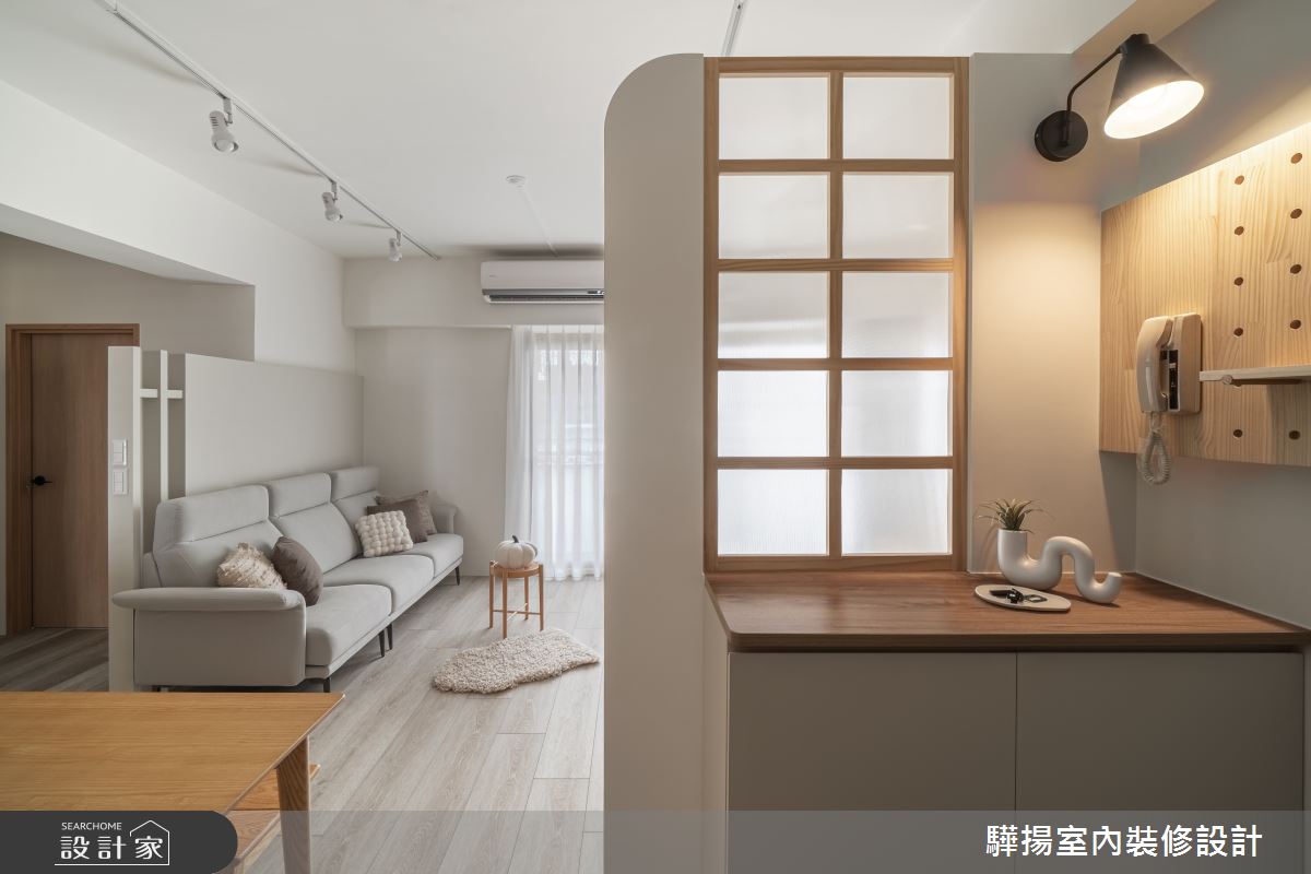 老屋(16~30年)＿混搭風玄關客廳案例圖片＿驊揚室內裝修設計有限公司＿驊揚_153之3