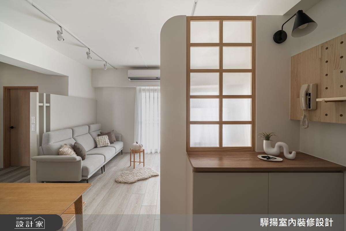 老屋(16~30年)＿混搭風玄關客廳案例圖片＿驊揚室內裝修設計有限公司＿驊揚_153之2