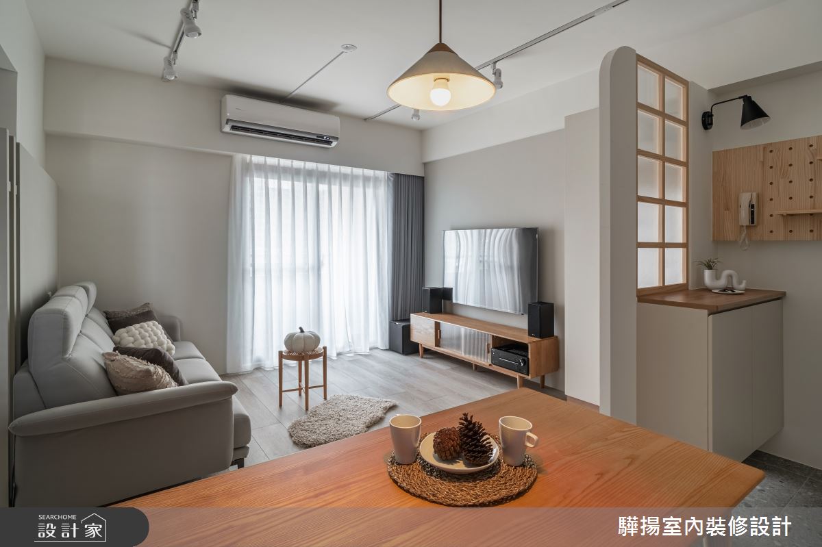 老屋(16~30年)＿混搭風玄關客廳餐廳案例圖片＿驊揚室內裝修設計有限公司＿驊揚_153之8